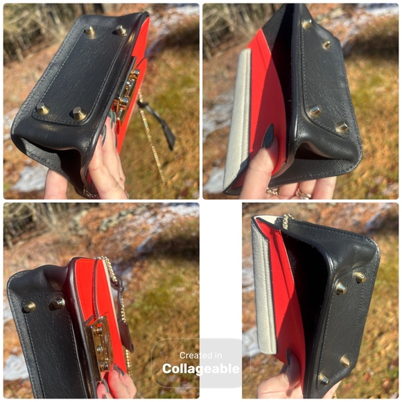 Furla Metropolis Suede Leather Crossbody Bag NWOT - Picture 15 of 17